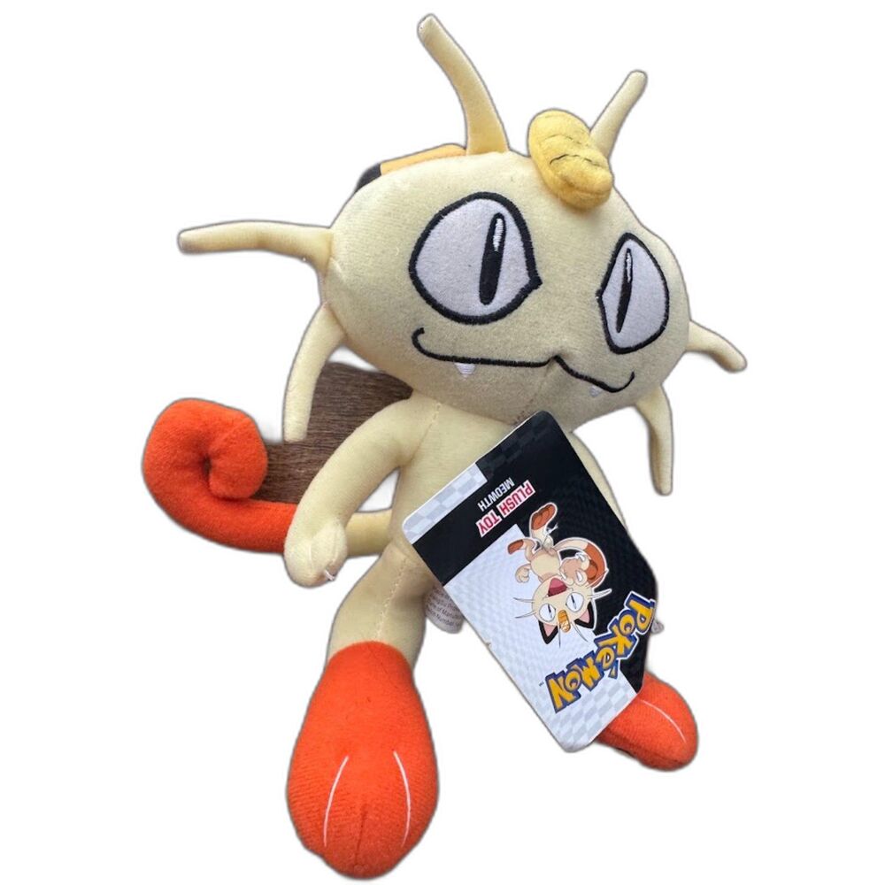 Meowth Pokemon Plush Stuffed Toy 2014 New w/ Tag